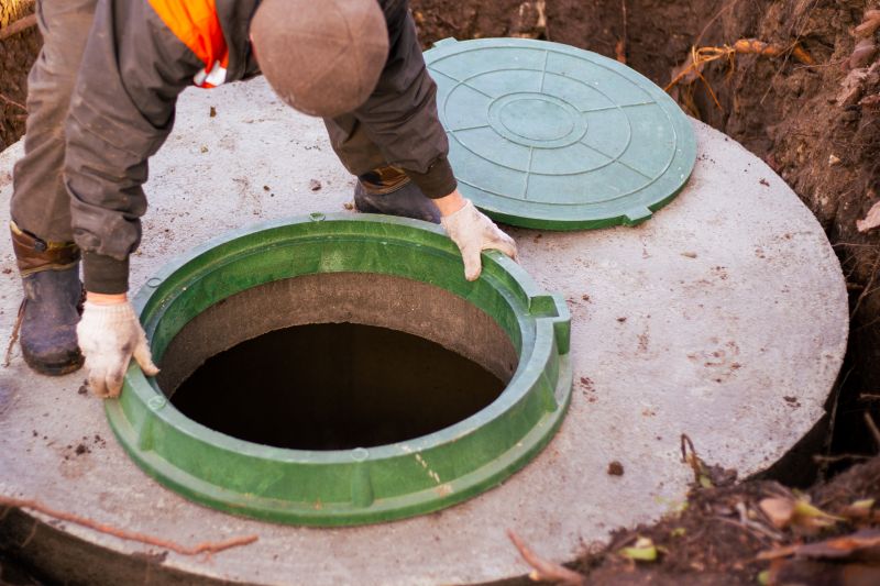 Septic Tank Delivery and Setup